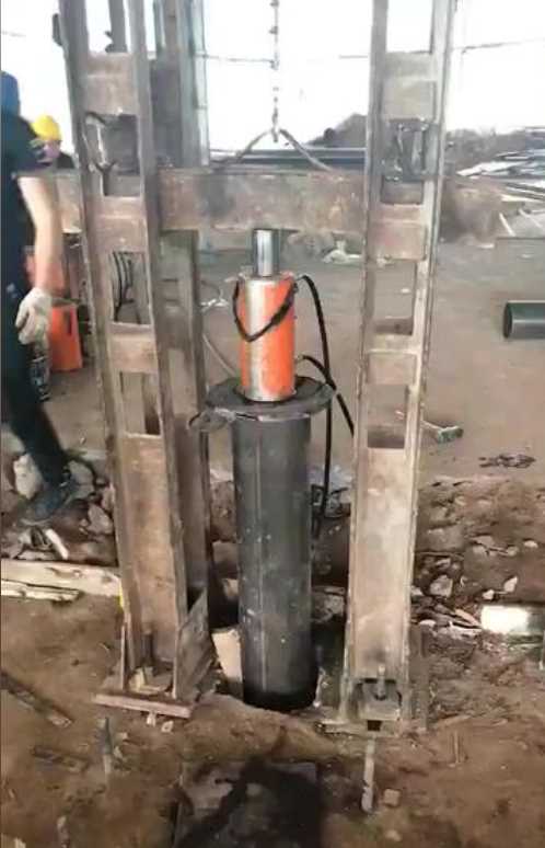 徐州睢宁县钢管桩加固